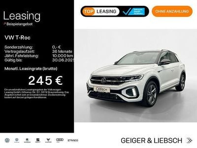 Gebraucht VW T-Roc R-line 150 PS (110 kW) 2024 Weiß SUV