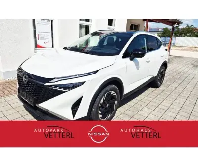 Neu Nissan Qashqai N-Connecta 158 PS (116 kW) 2025 Weiß SUV