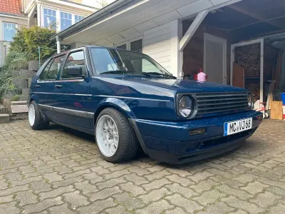 Gebraucht VW Golf II 69 PS (50 kW) 1991 Blau Kleinwagen