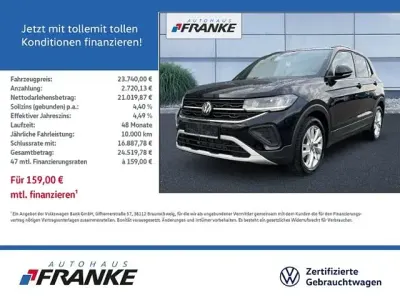 Usado VW T-Cross Goal 116 CV (85 kW) 2025 Negro SUV