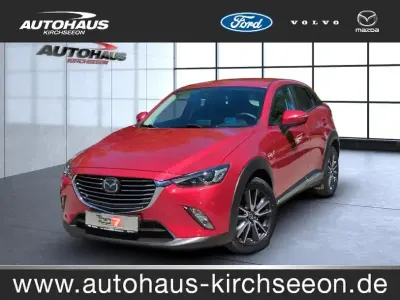 Gebraucht Mazda CX-3 Sports-Line 150 PS (110 kW) 2017 Rot SUV
