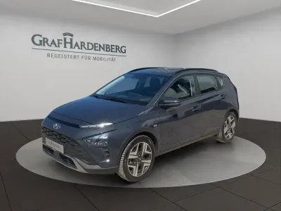 Gebraucht Hyundai Bayon Intro Edition 101 PS (74 kW) 2021 Aurora grey / met SUV
