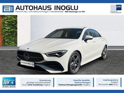 Gebraucht Mercedes CLA200 Advanced 150 PS (110 kW) 2024 Weiß polarweiss (metallic) Coupé