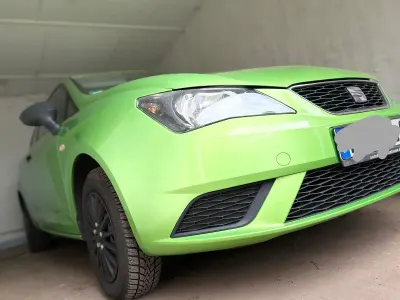 Gebraucht Seat Ibiza Reference 69 PS (50 kW) 2014 Grün Kleinwagen