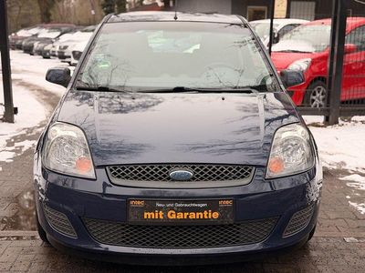 Gebraucht Ford Fiesta Trend 60 PS (44 kW) 2008 Blau Kleinwagen