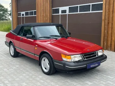 Gebraucht Saab 900 Cabriolet 160 PS (117 kW) 1989 Rot Cabrio