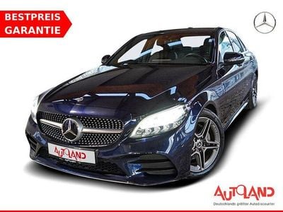 Gebraucht Mercedes C220 AMG line 194 PS (142 kW) 2019 Blau Limousine