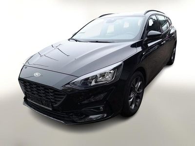 Schwarz metallic Gebraucht 2021 Ford Focus ST-Line Kombi | 20.300 € (Fairer Preis)