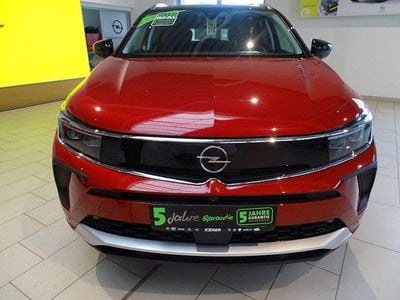 Gebraucht Opel Grandland X Ultimate 301 PS (221 kW) 2022 Rubin rot /dach u. spiegel schwarz SUV