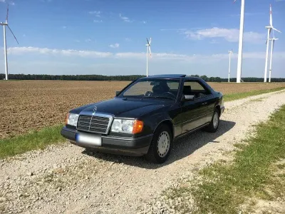 Brugt Mercedes 230 132 HK (97 kW) 1990 Sort Coupe