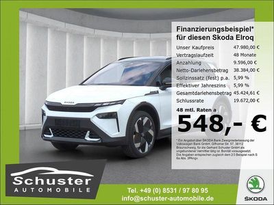 Nuova Skoda Elroq First Edition 210 kW (286 CV) 2025 Bianco SUV