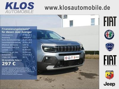 Granite grey metallic (grau) Neu 2025 Jeep Avenger Summit SUV | 27.990 € (Etwas zu teuer)