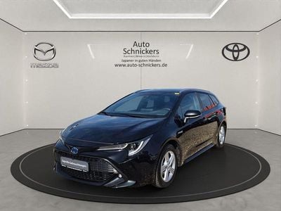 Second-hand Toyota Corolla Hybrid Team 184 CP (135 kW) 2021 Negru Break
