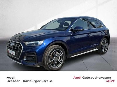 Gebraucht Audi Q5 Advanced Plus 299 PS (219 kW) 2023 Navarrablau metallic SUV
