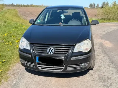 Gebraucht VW Polo 64 PS (47 kW) 2007 Schwarz Kleinwagen