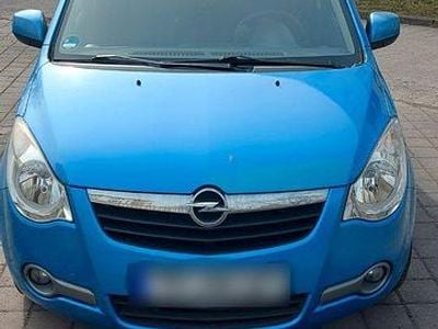Usata Opel Agila Edition 94 CV (69 kW) 2011 Blu Utilitaria