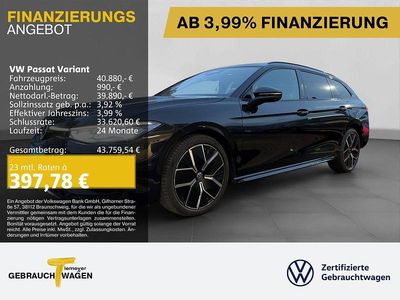 Schwarz Gebraucht 2025 VW Passat R-line Kombi | 40.880 € (Etwas zu teuer)