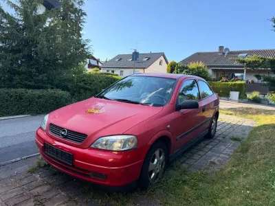 Gebraucht Opel Astra Comfort 101 PS (74 kW) 1999 Rot Limousine