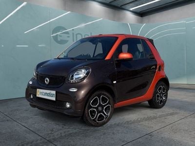 Schwarz Gebraucht 2019 Smart ForTwo Cabrio Prime Cabrio | 15.520 € (Fairer Preis)