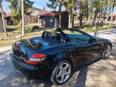 Gebraucht Mercedes SLK200 163 PS (119 kW) 2004 Schwarz Cabrio