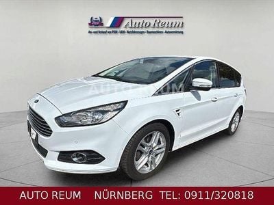 Weiß Gebraucht 2016 Ford S-MAX Titanium Van / Kleinbus | 9.990 € (Superpreis)