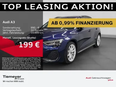 Gebraucht Audi A3 S-Line 116 PS (85 kW) 2025 Blau Limousine