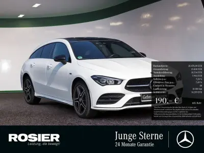 Gebraucht Mercedes CLA250 Edition 160 PS (117 kW) 2021 Weiss / polarweiß Limousine