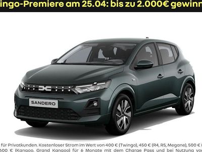 Ny Dacia Sandero Expression 122 HK (89 kW) 2026 Grön Sedan