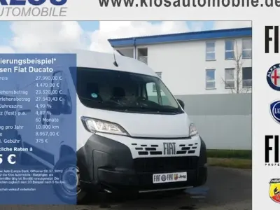Brugt Fiat Ducato Easy 140 HK (102 kW) 2024 Hvid Van