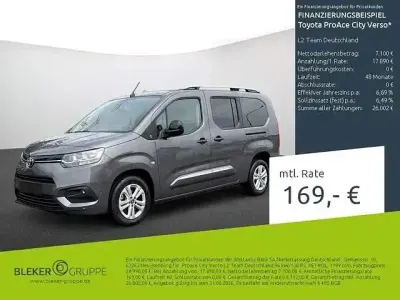 Gebraucht Toyota Proace City City 131 PS (96 kW) 2021 Grau Van / Kleinbus