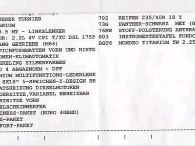 Gebraucht Ford Mondeo Titanium 175 PS (128 kW) 2009 Schwarz Kombi