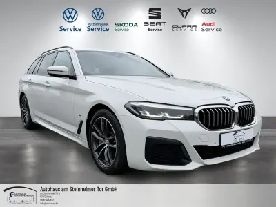 Używany BMW 530 M Sport 286 KM (210 kW) 2022 Biały Sedan/Limuzyna