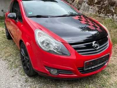 Gebraucht Opel Corsa 101 PS (74 kW) 2010 Rot Kleinwagen