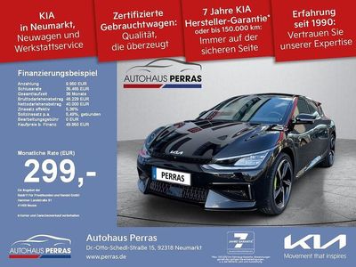 Aurora schwarz Gebraucht 2023 Kia EV6 SUV | 49.950 € (Teuer)
