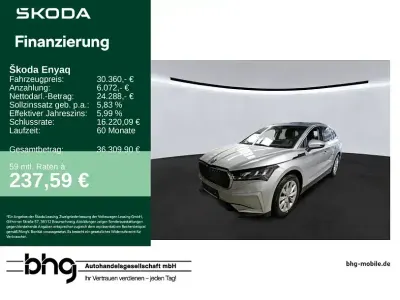 Gebraucht Skoda Enyaq iV Loft 150 kW (204 PS) 2022 Silber SUV