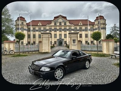 Gebraucht Mercedes SL320 224 PS (164 kW) 1997 Obsidianschwarz Cabrio