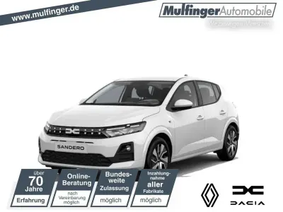 Neu Dacia Sandero Expression 101 PS (74 kW) 2026 Weiß Limousine