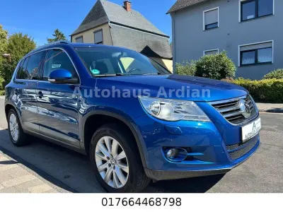 Gebraucht VW Tiguan Sportline 140 PS (102 kW) 2008 Blau SUV
