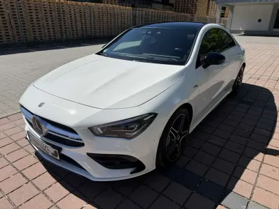 Gebraucht Mercedes CLA35 AMG AMG 306 PS (225 kW) 2019 Weiß Coupé