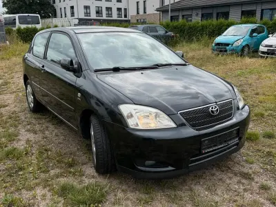 Gebraucht Toyota Corolla 97 PS (71 kW) 2003 Schwarz Limousine