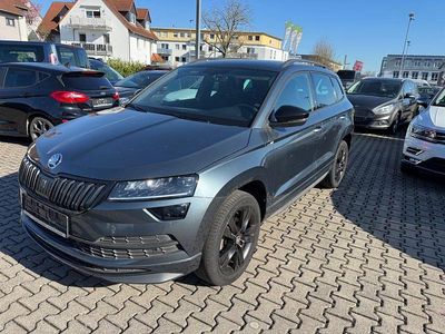 Gebraucht Skoda Karoq SportLine 150 PS (110 kW) 2021 Grau SUV