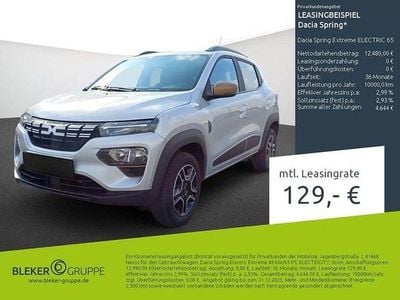 Gebraucht Dacia Spring Extreme 47 kW (65 PS) 2023 Silber Kleinwagen