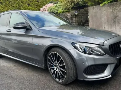 Gebraucht Mercedes C350e AMG line 211 PS (155 kW) 2017 Grau Kombi