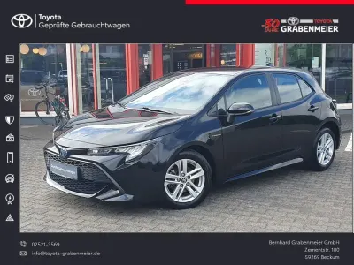 Gebraucht Toyota Corolla Comfort 122 PS (89 kW) 2022 Mysticschwarz mica metallic Limousine