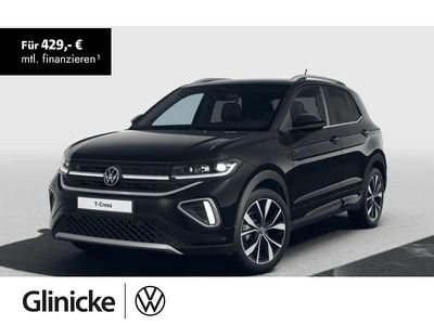 Gebraucht VW T-Cross R-line 150 PS (110 kW) 2024 Schwarz SUV