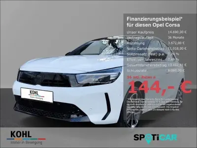 Gebraucht Opel Corsa GS Line 101 PS (74 kW) 2024 Uni) (weiss Kleinwagen