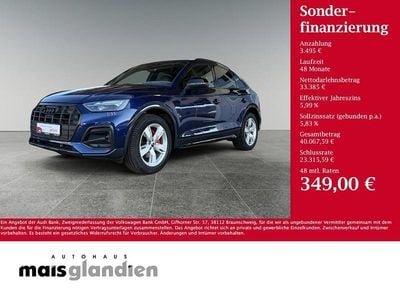 Gebraucht Audi Q5 Sportback Advanced 163 PS (119 kW) 2023 Blau SUV