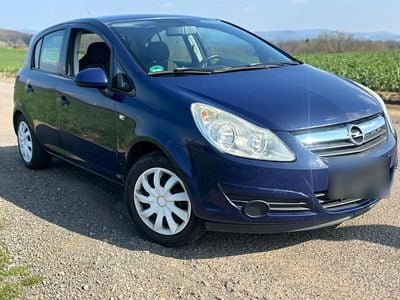 Gebraucht Opel Corsa 60 PS (44 kW) 2008 Blau Kleinwagen