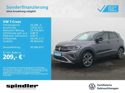 Gebraucht VW T-Cross IQ Drive 150 PS (110 kW) 2025 Rauchgrau metallic SUV