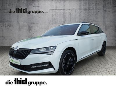 gebraucht Skoda Superb Combi 2.0 TDI DSG Sportline Matrix+ACC+AHK+360°+Memory